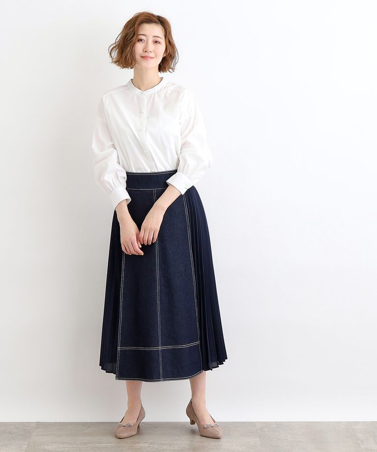 grove「パール調釦前開きゆるシャツ」|シャツ・ブラウス|