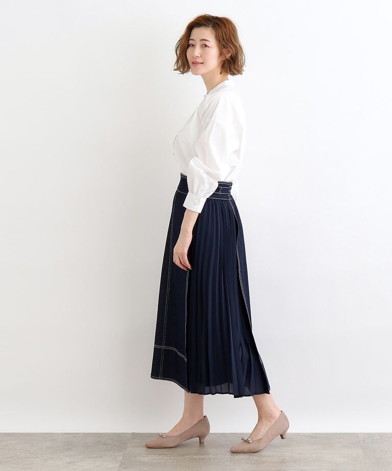 grove「パール調釦前開きゆるシャツ」|シャツ・ブラウス|