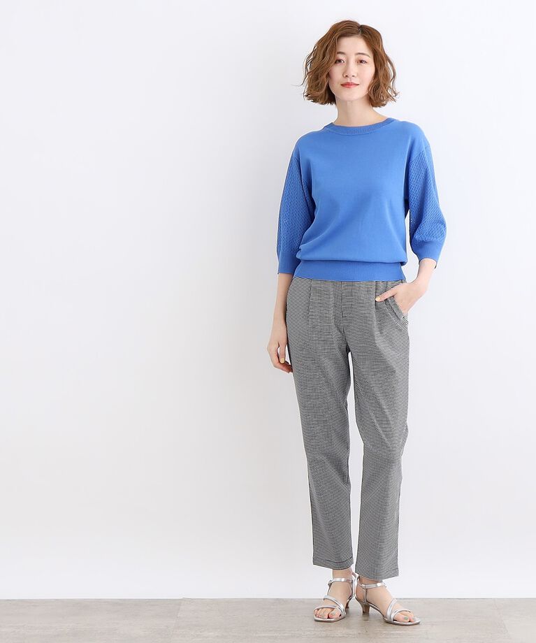 grove「＜接触冷感・多サイズ＞サマーハイパーストレッチテーパードパンツ」|その他|
