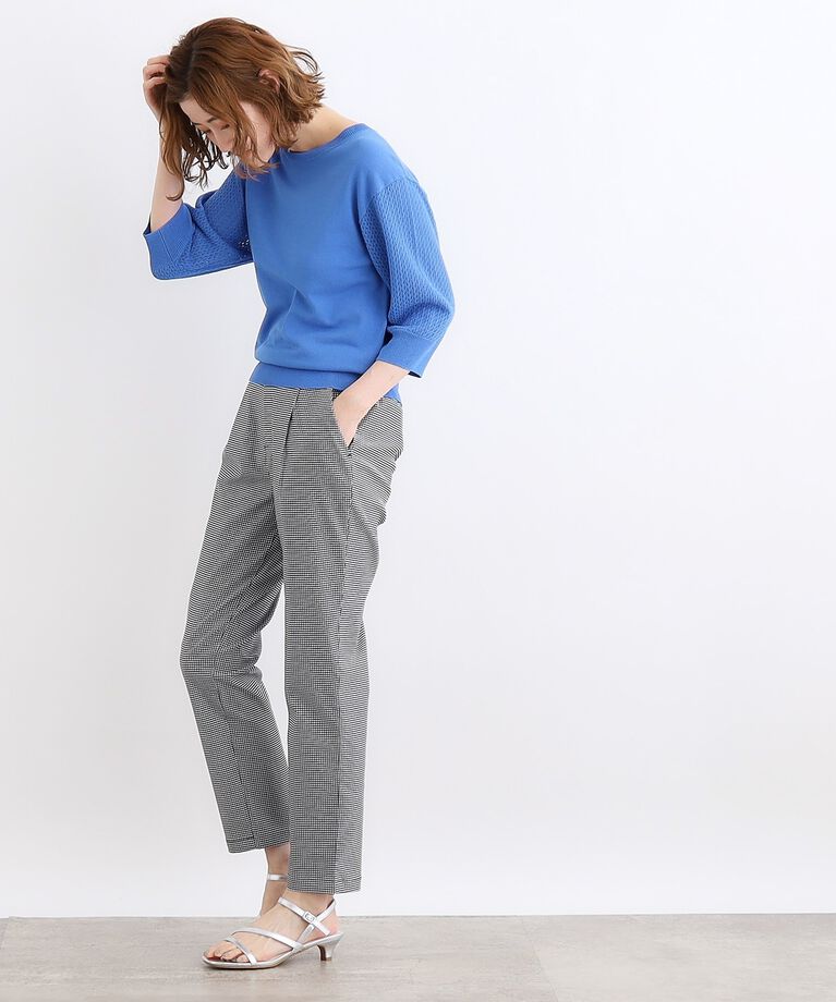 grove「＜接触冷感・多サイズ＞サマーハイパーストレッチテーパードパンツ」|その他|