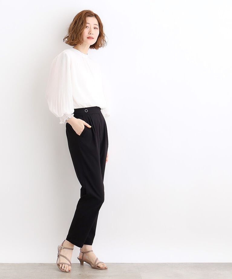 grove「＜接触冷感・多サイズ＞サマーハイパーストレッチテーパードパンツ」|その他|