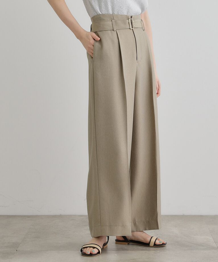 grove「デニムライクベルト付きワイドパンツ」|その他|
