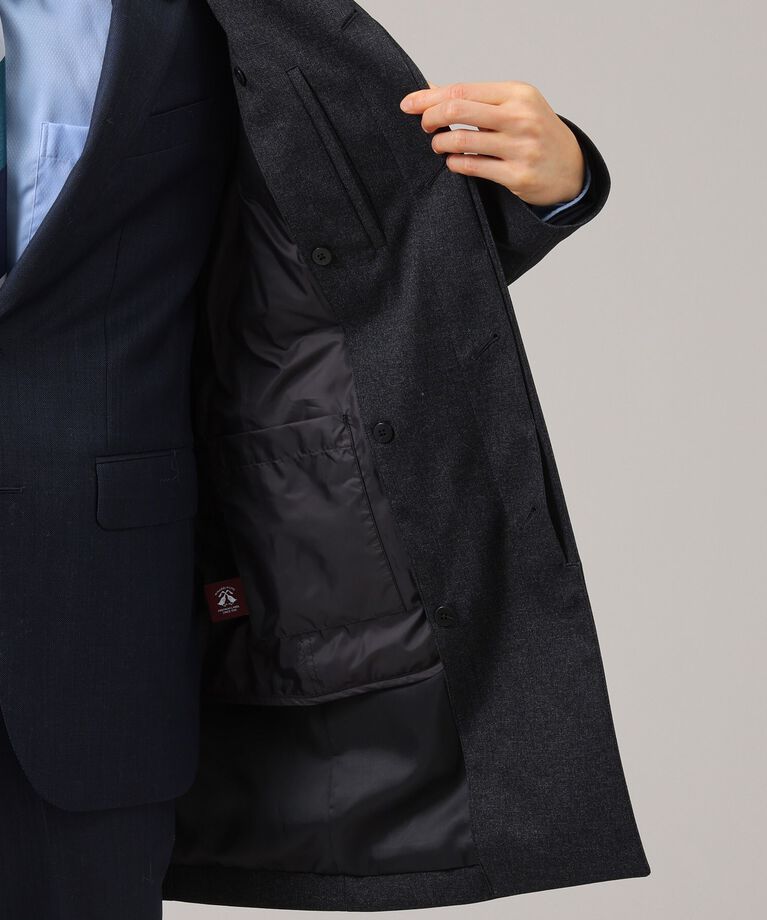 TAKEO KIKUCHI「【ダウンライナー付】メランジ スタンドカラー コート」|その他|