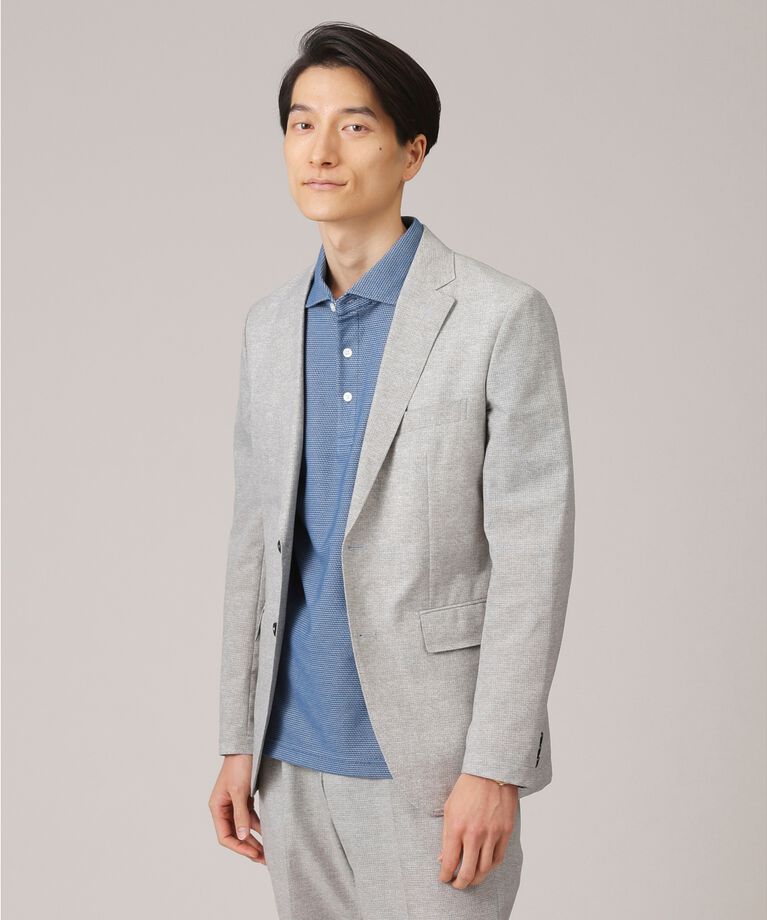 TAKEO KIKUCHI「【抗菌防臭／5サイズ展開】ハニカムメランジ ポロシャツ」|ポロシャツ|