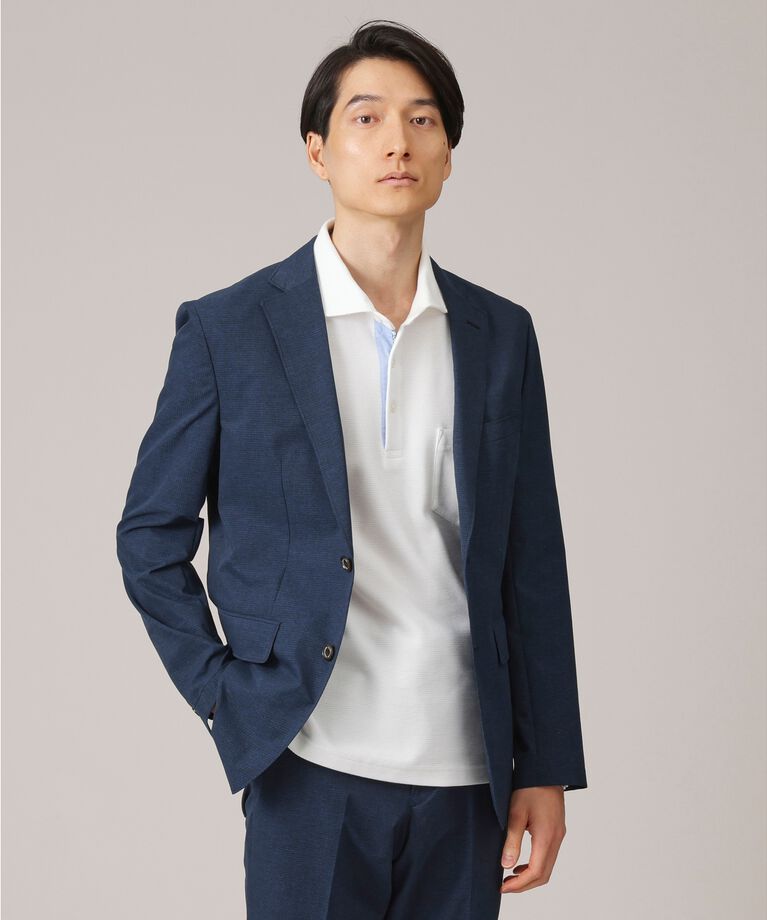 TAKEO KIKUCHI「【抗菌防臭／5サイズ展開】ハニカムメランジ ポロシャツ」|ポロシャツ|