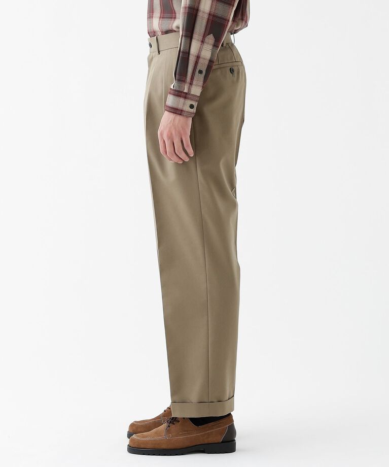 TAKEO KIKUCHI「【THE FLAGSHIP】コットンウール チノクロス パンツ」|その他|