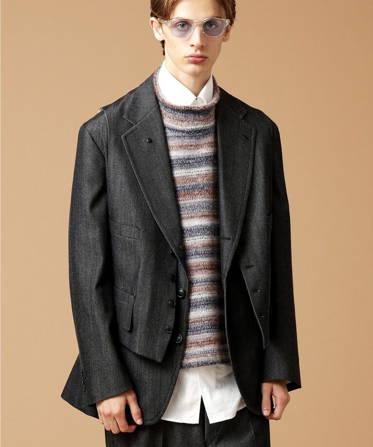 40CARATS&525「【3ピース対応/Made in JAPAN】525DENIM べスト」|ベスト・ジレ|