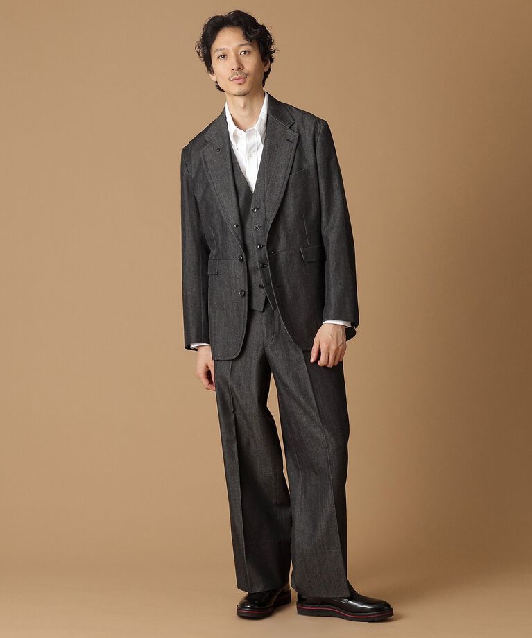 40CARATS&525「【3ピース対応/Made in JAPAN】525DENIM べスト」|ベスト・ジレ|