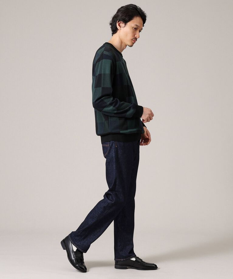 TAKEO KIKUCHI「【モンスターストレッチ】日本製 ワンウォッシュ デニムパンツ」|デニム|