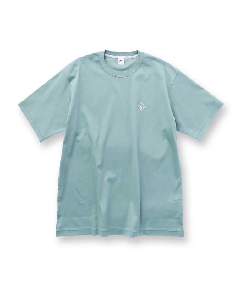TAKEO KIKUCHI「ワンポイント カラー刺繍 Tシャツ」|Tシャツ・カットソー|
