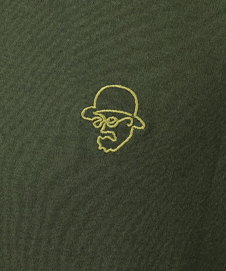 TAKEO KIKUCHI「ワンポイント カラー刺繍 Tシャツ」|Tシャツ・カットソー|