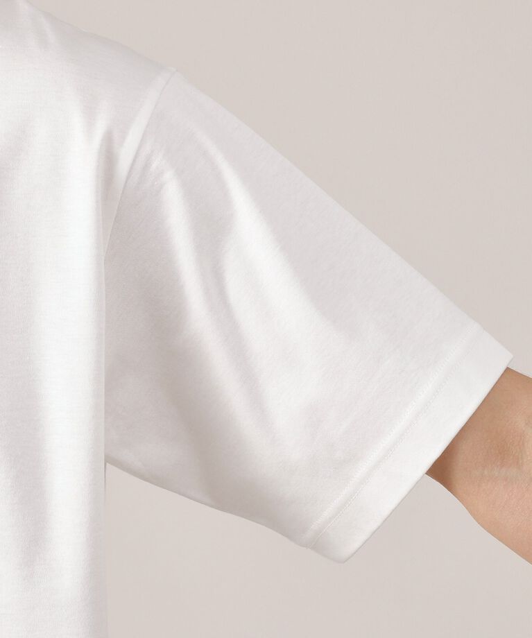 TAKEO KIKUCHI「ワンポイント カラー刺繍 Tシャツ」|Tシャツ・カットソー|