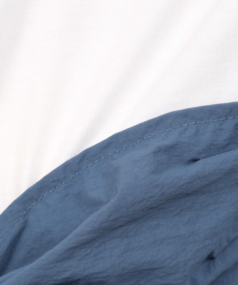 OPAQUE.CLIP「リボンビスチェドッキングカットソー【洗濯機洗い可】」|Tシャツ・カットソー|