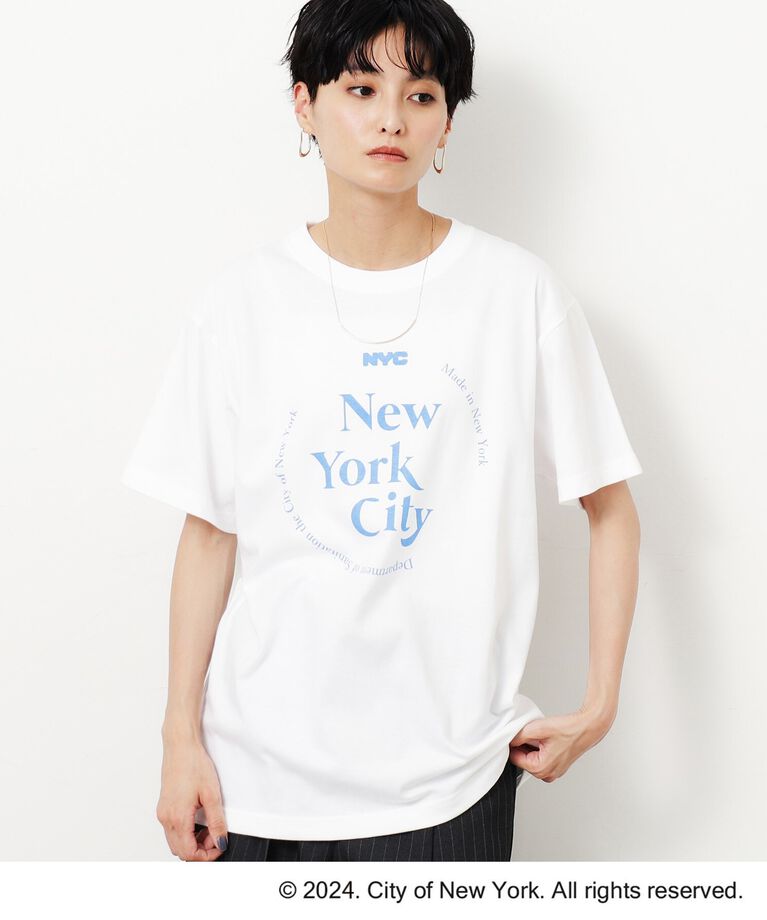 OPAQUE.CLIP「【NYC×GOOD ROCK SPEED別注】アソートロゴTシャツ」|Tシャツ・カットソー|ホワイト(001)