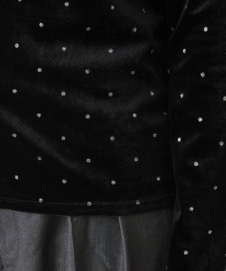 OPAQUE.CLIP「《CanCam掲載》ベロアトップス【洗濯機洗い可】」|Tシャツ・カットソー|
