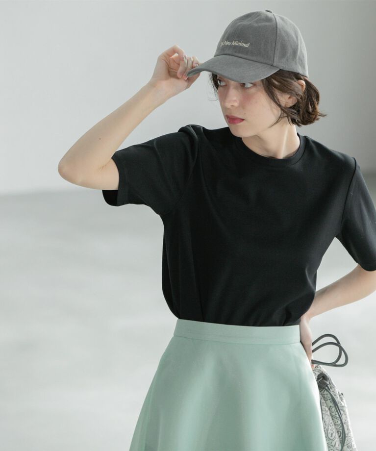 OPAQUE.CLIP「《5color/SS-LLsize》UV ベーシックTシャツ【接触冷感/洗濯機洗い可】」|Tシャツ・カットソー|