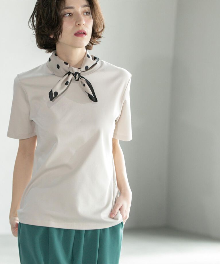 OPAQUE.CLIP「《5color/SS-LLsize》UV ベーシックTシャツ【接触冷感/洗濯機洗い可】」|Tシャツ・カットソー|