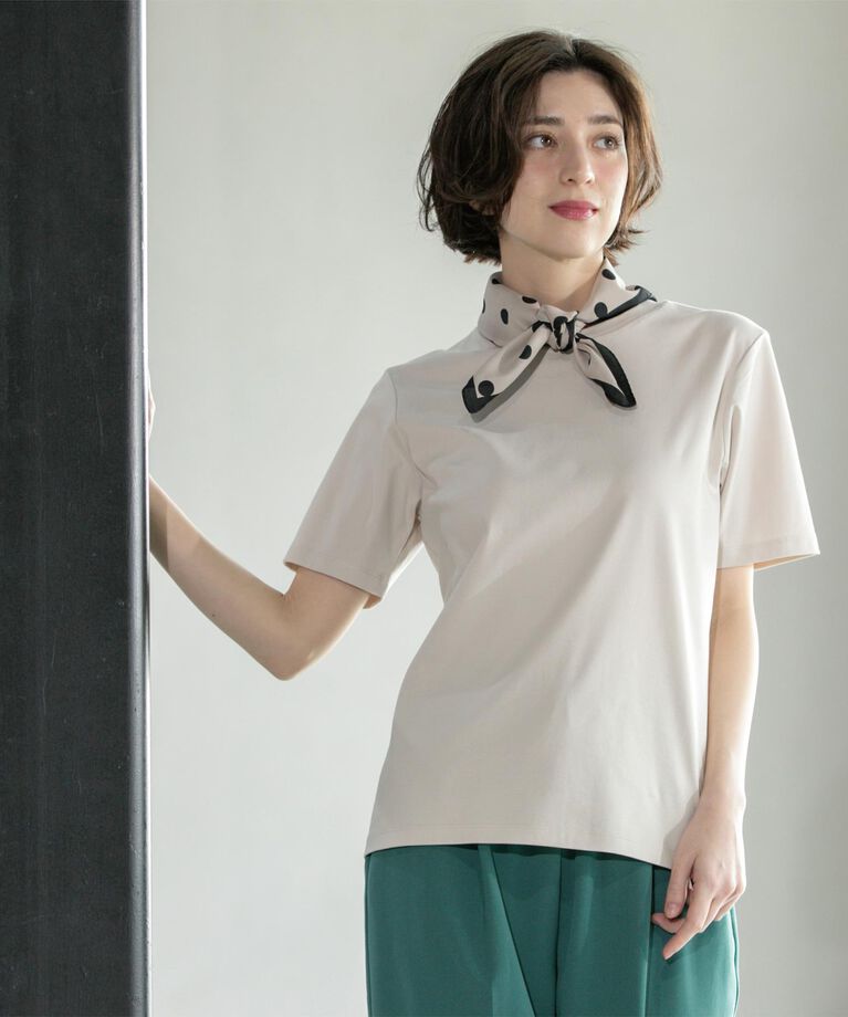 OPAQUE.CLIP「《5color/SS-LLsize》UV ベーシックTシャツ【接触冷感/洗濯機洗い可】」|Tシャツ・カットソー|