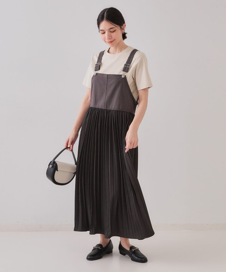 OPAQUE.CLIP「《5color/SS-LLsize》UV ベーシックTシャツ【接触冷感/洗濯機洗い可】」|Tシャツ・カットソー|