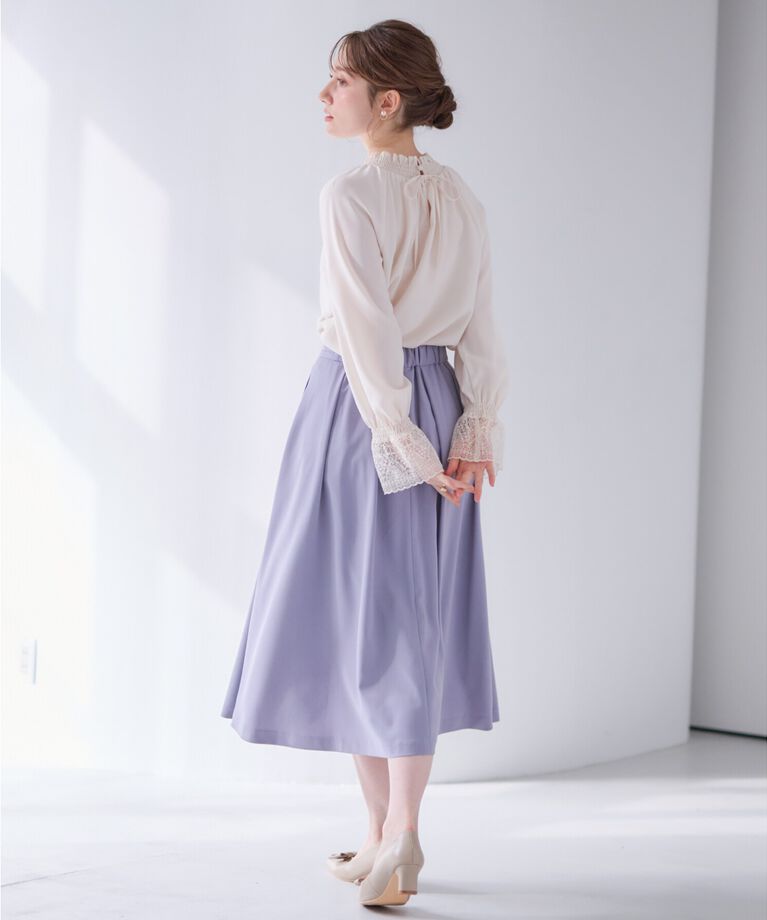 Couture broach「【きれいめ・美脚効果・通勤】ネオシャンブルビットスカート」|スカート|