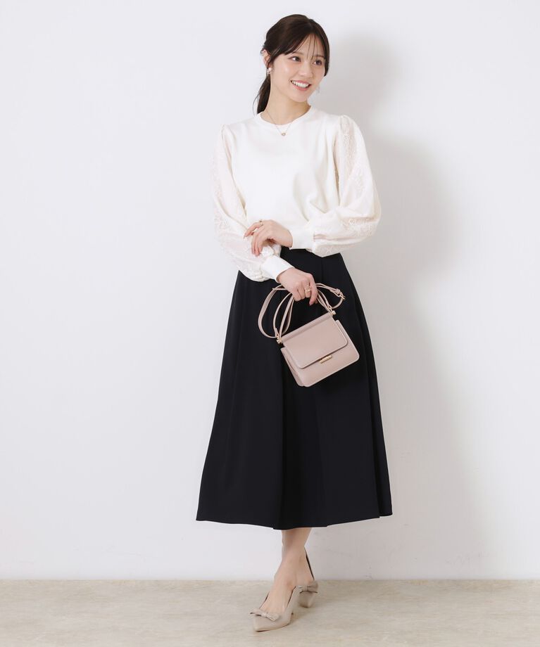 Couture broach「【きれいめ・美脚効果・通勤】ネオシャンブルビットスカート」|スカート|