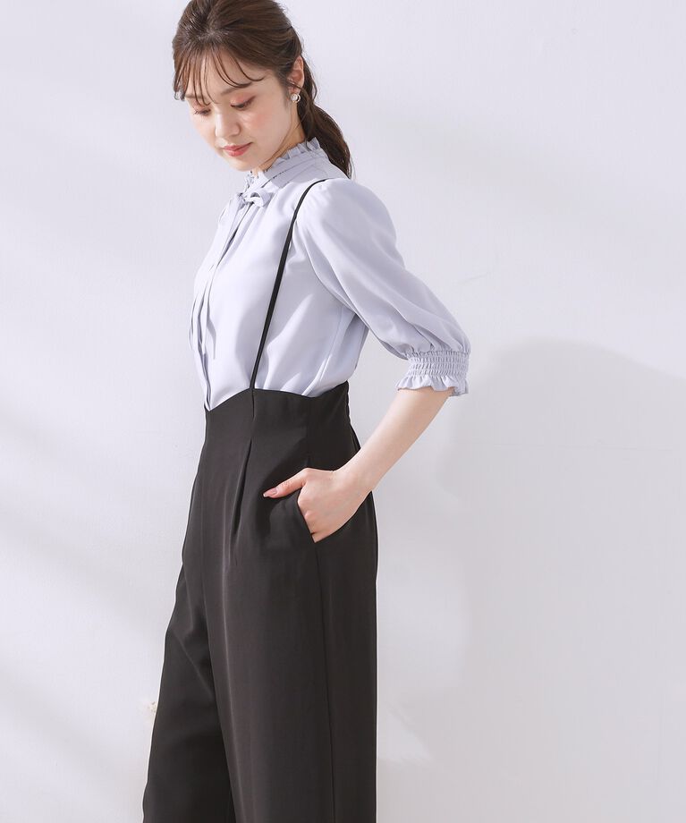 Couture broach「【マシンウォッシャブル・きれいめ】キャミロンパース」|その他|
