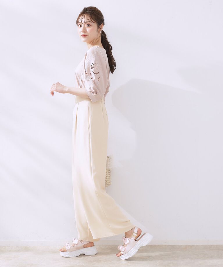 Couture broach「【マシンウォッシャブル・きれいめ】キャミロンパース」|その他|