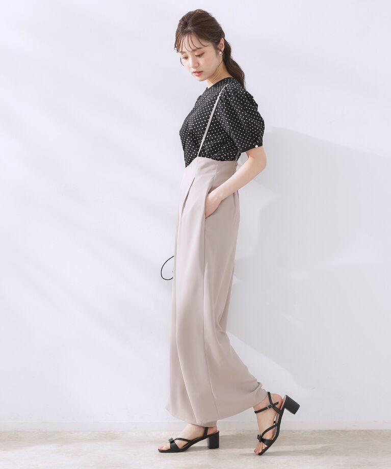 Couture broach「【マシンウォッシャブル・きれいめ】キャミロンパース」|その他|