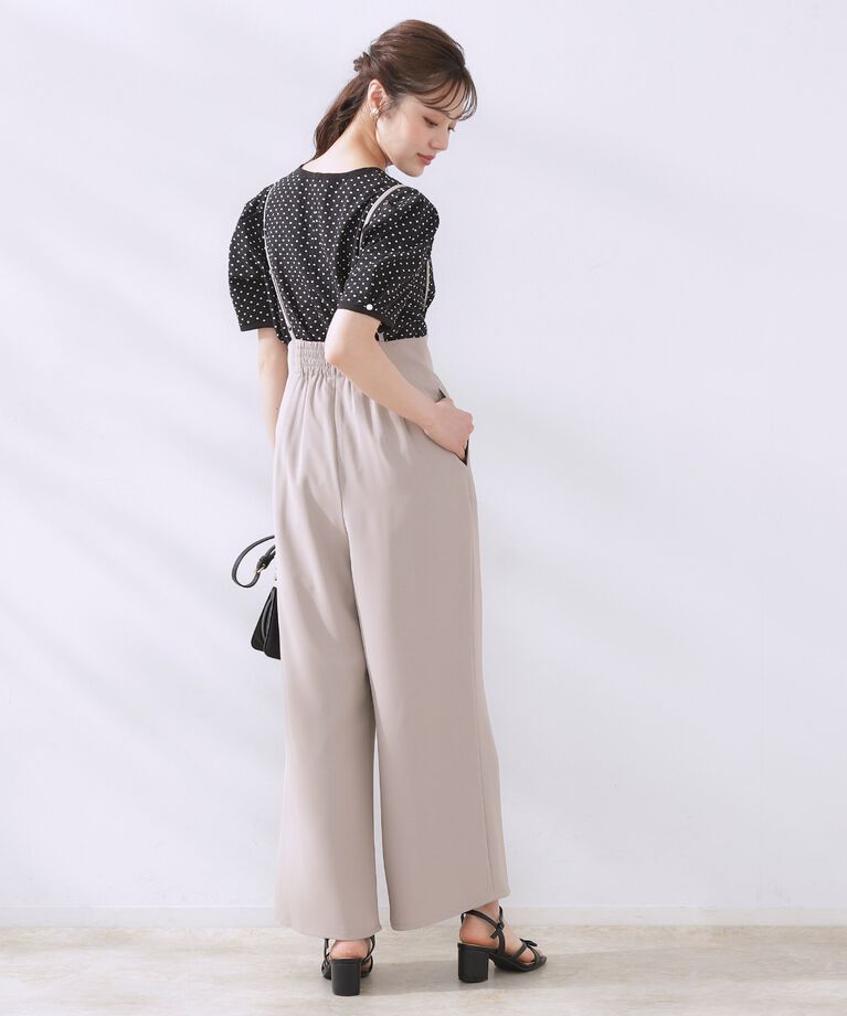 Couture broach「【マシンウォッシャブル・きれいめ】キャミロンパース」|その他|