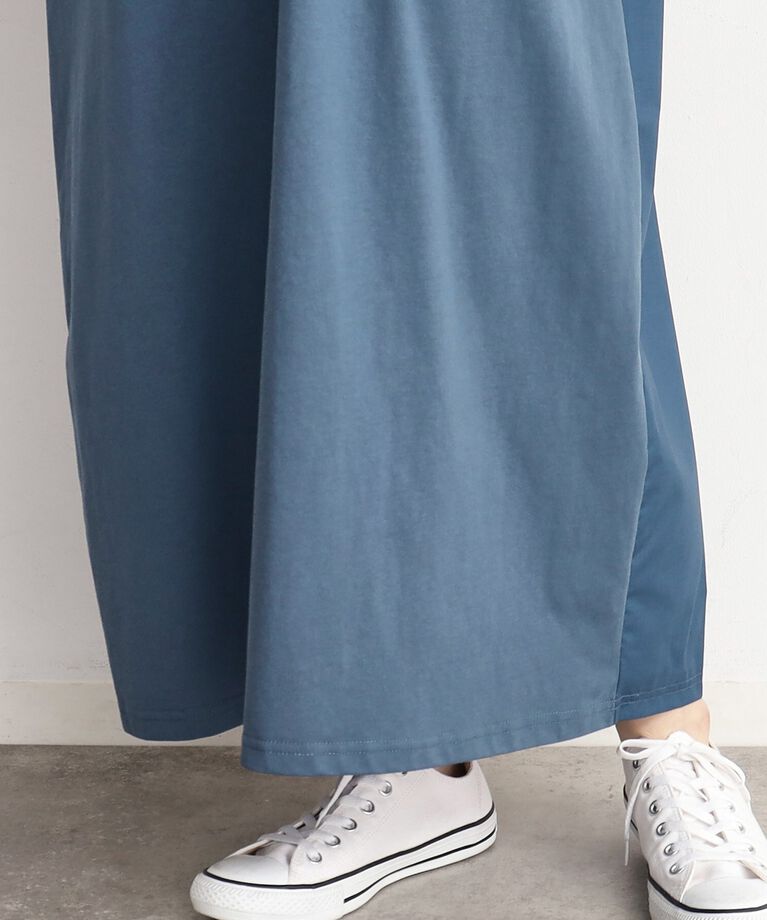 THE SHOP TK「バックギャザー切り替えワンピース【洗える】」|ワンピース|