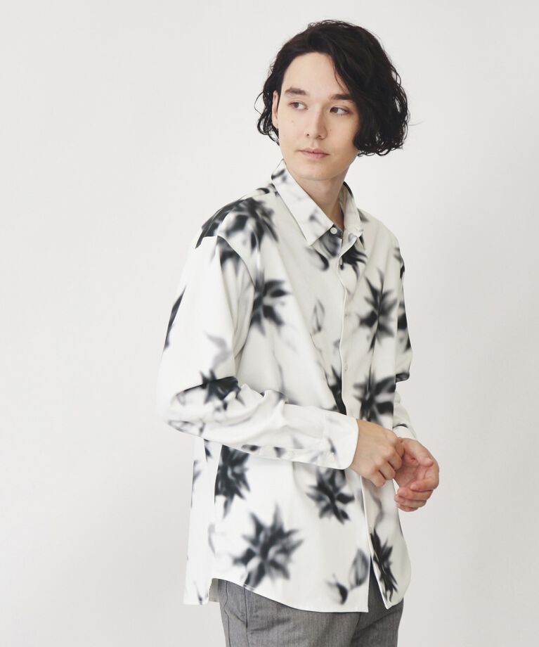 THE SHOP TK「【8色展開】アソートデザインシャツ」|シャツ・ブラウス|ｵﾌﾎﾜｲﾄ(103)