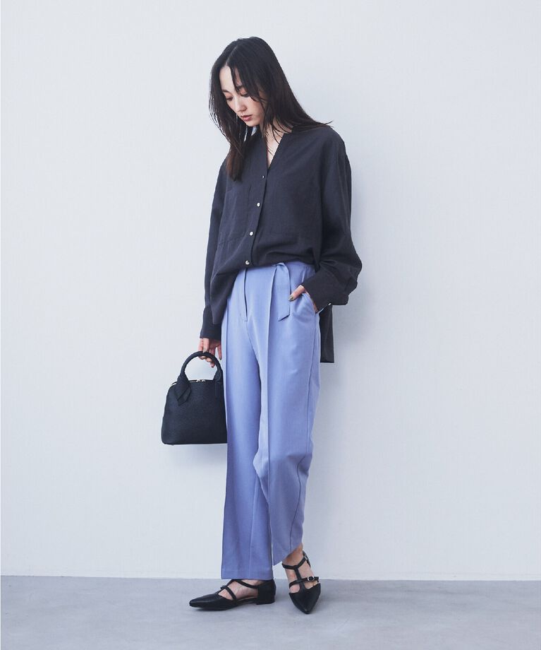 THE SHOP TK「【ヒルナンデス！で紹介】Wポケットシャツ　/ロングセラー/魅せる体形カバー服/洗濯機OK」|シャツ・ブラウス|