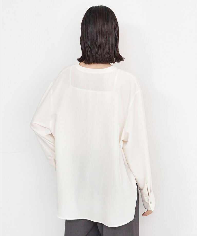 THE SHOP TK「【ヒルナンデス！で紹介】Wポケットシャツ　/ロングセラー/魅せる体形カバー服/洗濯機OK」|シャツ・ブラウス|