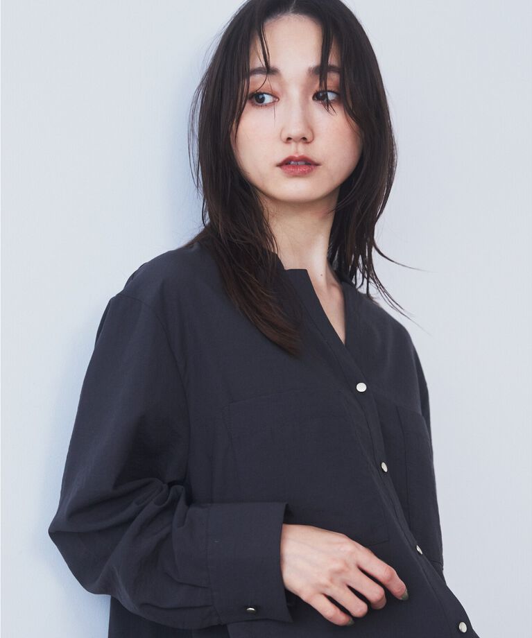 THE SHOP TK「【ヒルナンデス！で紹介】Wポケットシャツ　/ロングセラー/魅せる体形カバー服/洗濯機OK」|シャツ・ブラウス|