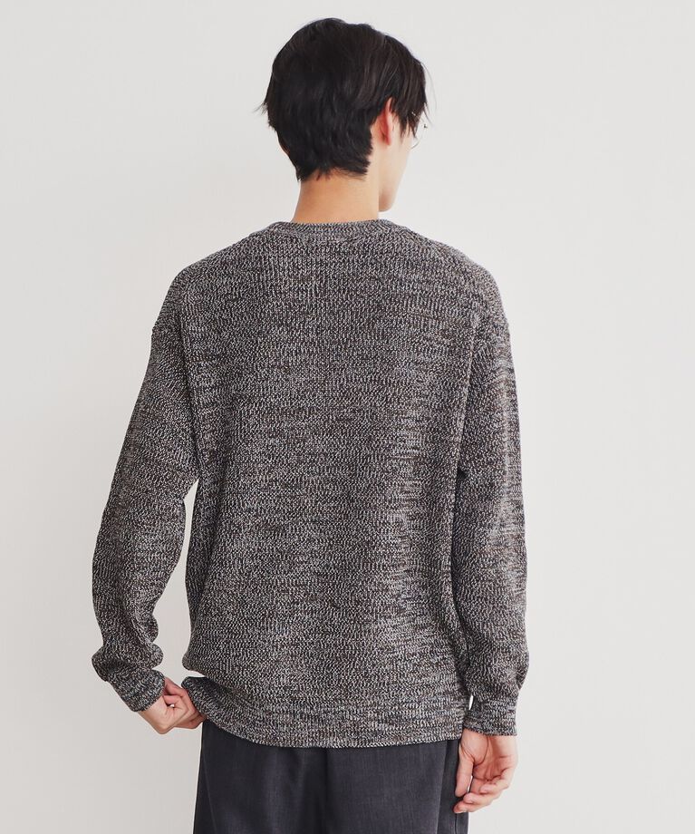 THE SHOP TK「畦編みニットプルオーバー リラックスシルエット」|ニット・セーター|