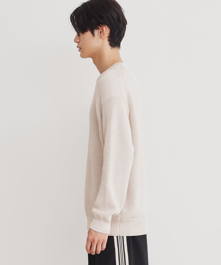 THE SHOP TK「畦編みニットプルオーバー リラックスシルエット」|ニット・セーター|