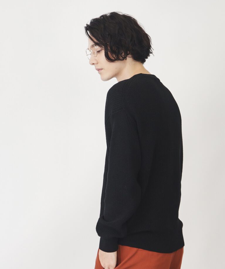 THE SHOP TK「畦編みニットプルオーバー リラックスシルエット」|ニット・セーター|