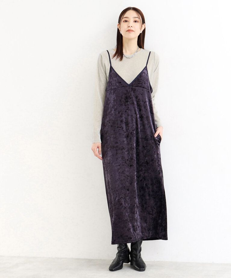 THE SHOP TK「ラメシアーパワーネットプルオーバー」|Tシャツ・カットソー|