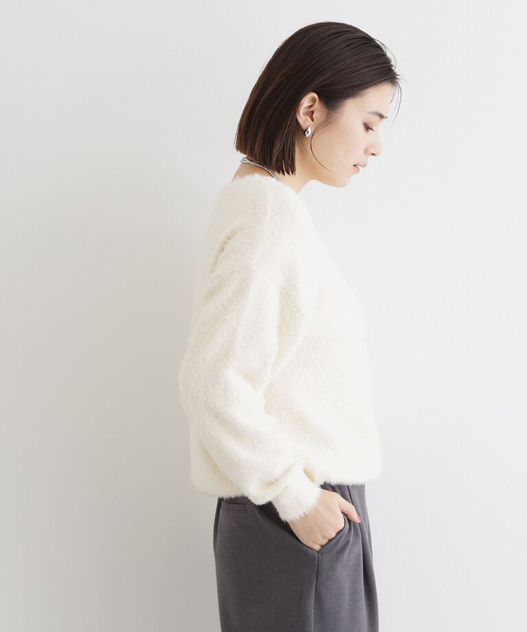 THE SHOP TK「【＠BAILA掲載】【前後2way】フェザーニット/洗える」|ニット・セーター|