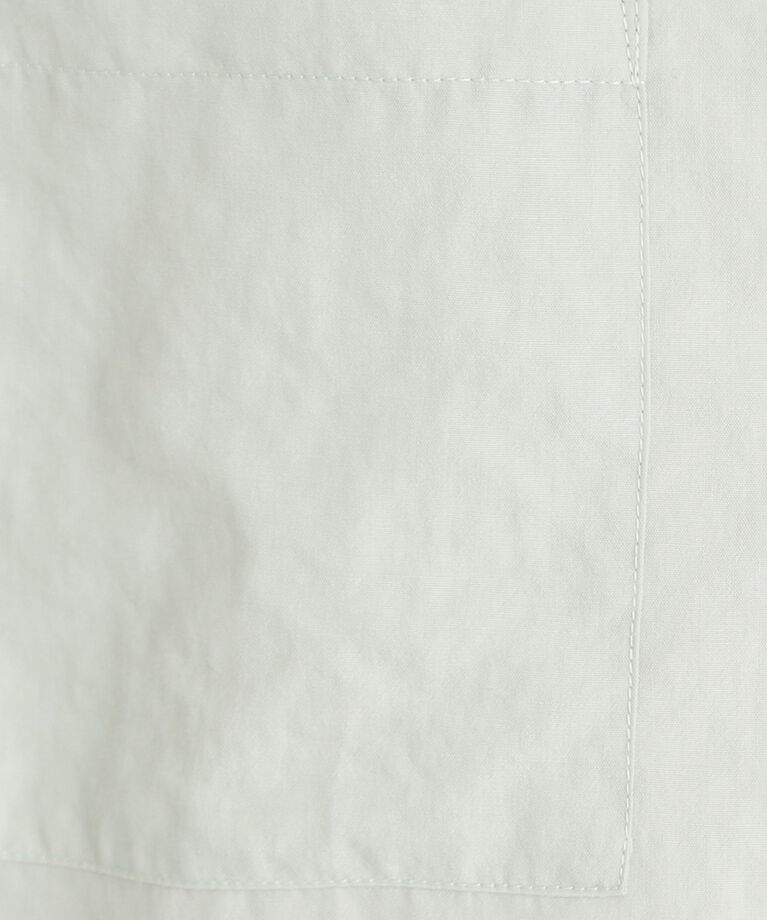 THE SHOP TK「【近藤千尋さん着用】ダブルポケット5分袖シャツ/体型カバー/洗濯機OK」|シャツ・ブラウス|