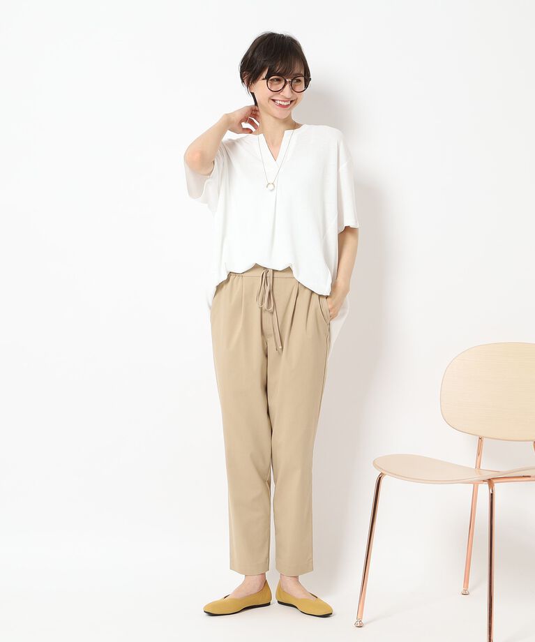 SHOO･LA･RUE「【高レビュー】洗えてサラサラ スクエアニットパンプス」|パンプス|