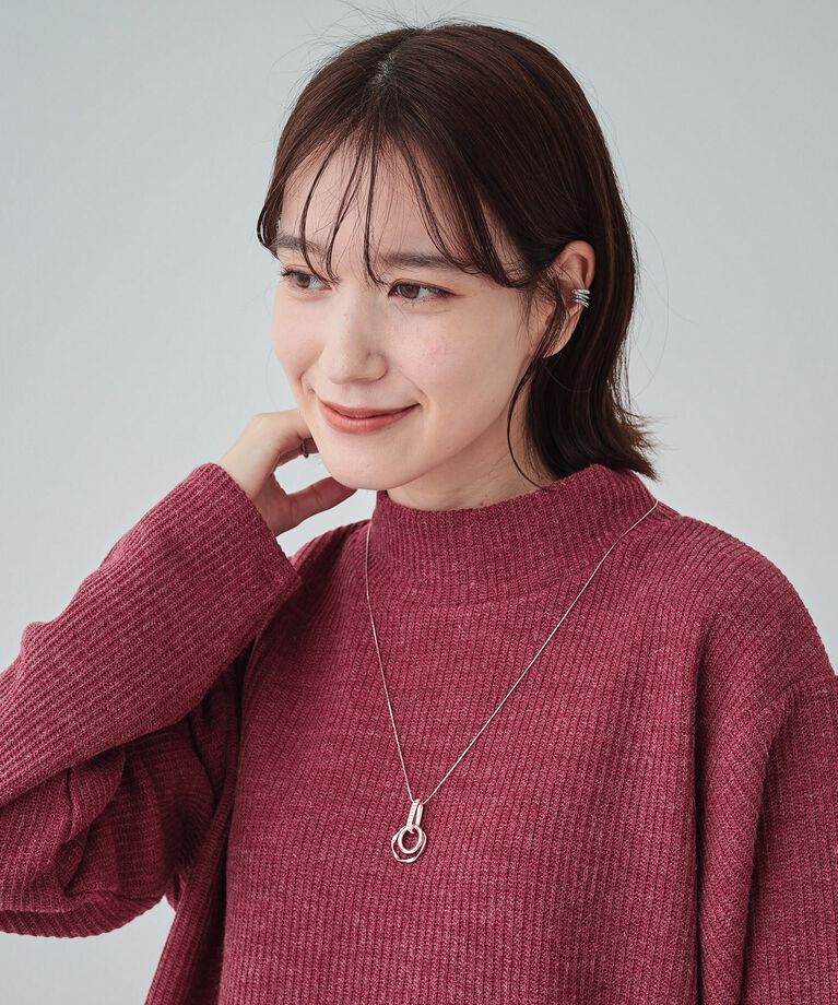 SHOO･LA･RUE「ダブルリングネックレス」|ネックレス|