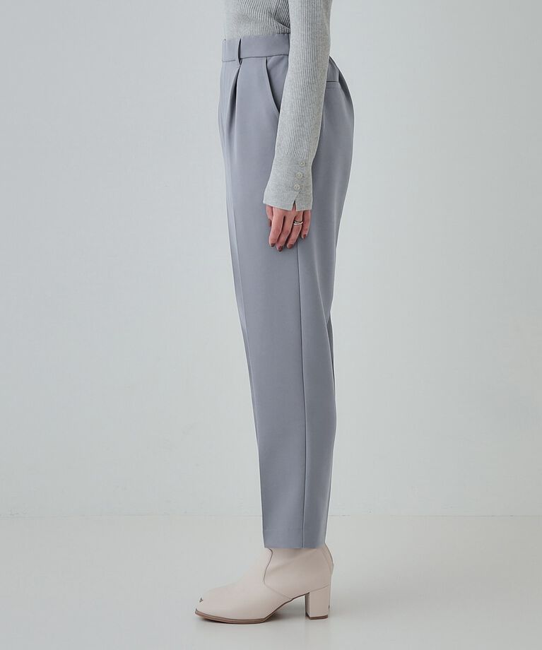 SHOO･LA･RUE「【SS-3L/洗える/通勤・セレモニーにも】しなやかな身のこなしが叶う ストレッチテーパードパンツ」|その他|