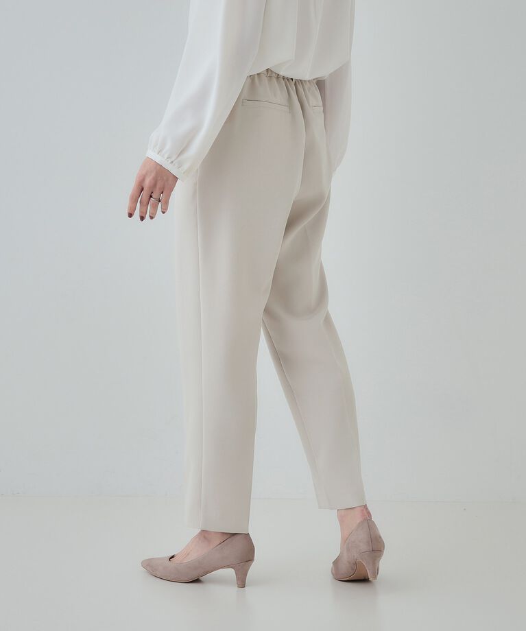 SHOO･LA･RUE「【SS-3L/洗える/通勤・セレモニーにも】しなやかな身のこなしが叶う ストレッチテーパードパンツ」|その他|
