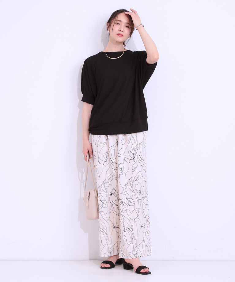 SHOO･LA･RUE「【ひんやり/UVカット】ドルマントップス」|Tシャツ・カットソー|