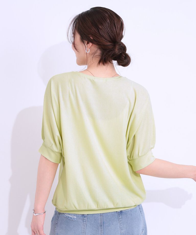 SHOO･LA･RUE「【ひんやり/UVカット】ドルマントップス」|Tシャツ・カットソー|