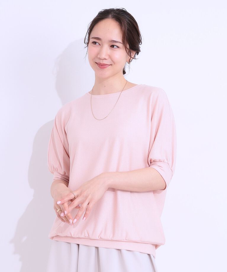 SHOO･LA･RUE「【ひんやり/UVカット】ドルマントップス」|Tシャツ・カットソー|