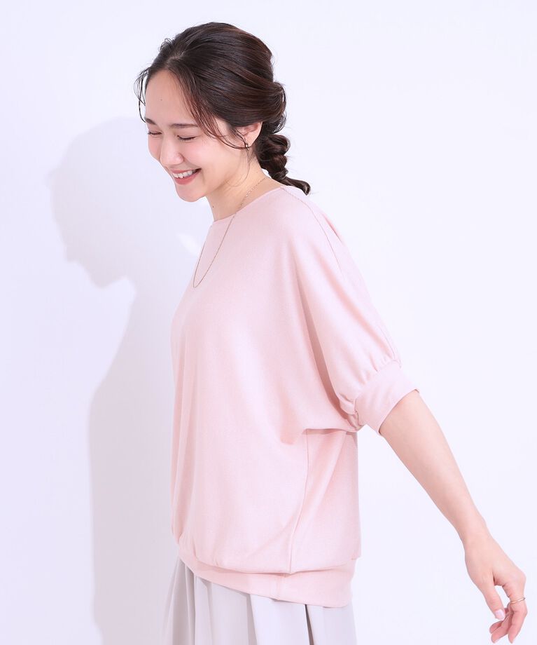 SHOO･LA･RUE「【ひんやり/UVカット】ドルマントップス」|Tシャツ・カットソー|