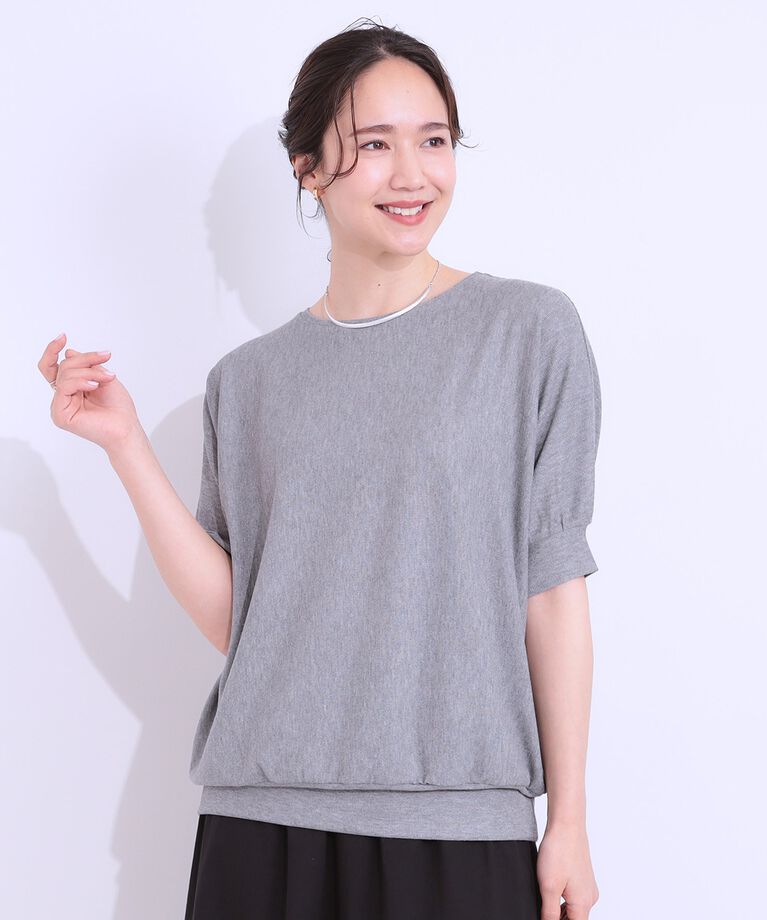 SHOO･LA･RUE「【ひんやり/UVカット】ドルマントップス」|Tシャツ・カットソー|