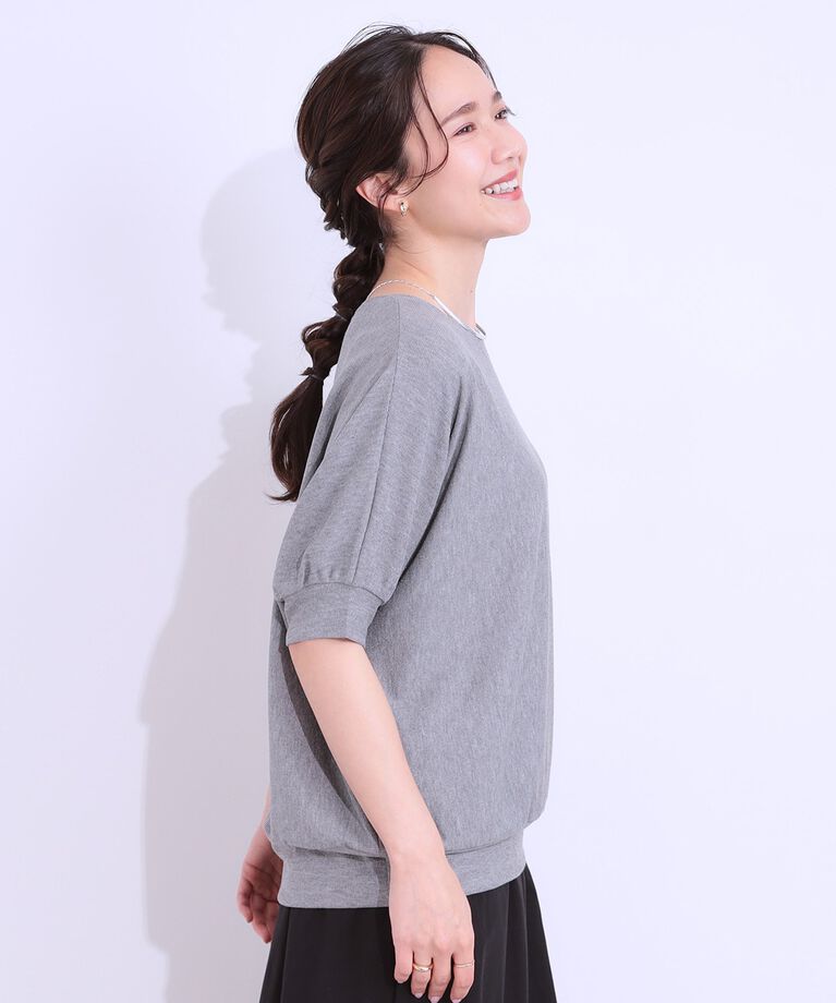 SHOO･LA･RUE「【ひんやり/UVカット】ドルマントップス」|Tシャツ・カットソー|